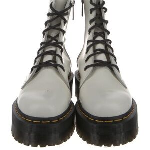 Dr. Martens Women's White Combat Boots